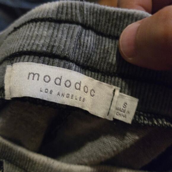 Mododoc pants womens size small gray grey sweatpants casual everyday loungewear - Picture 5 of 13